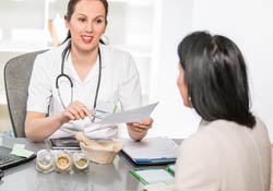 Nurse Talking to Patient