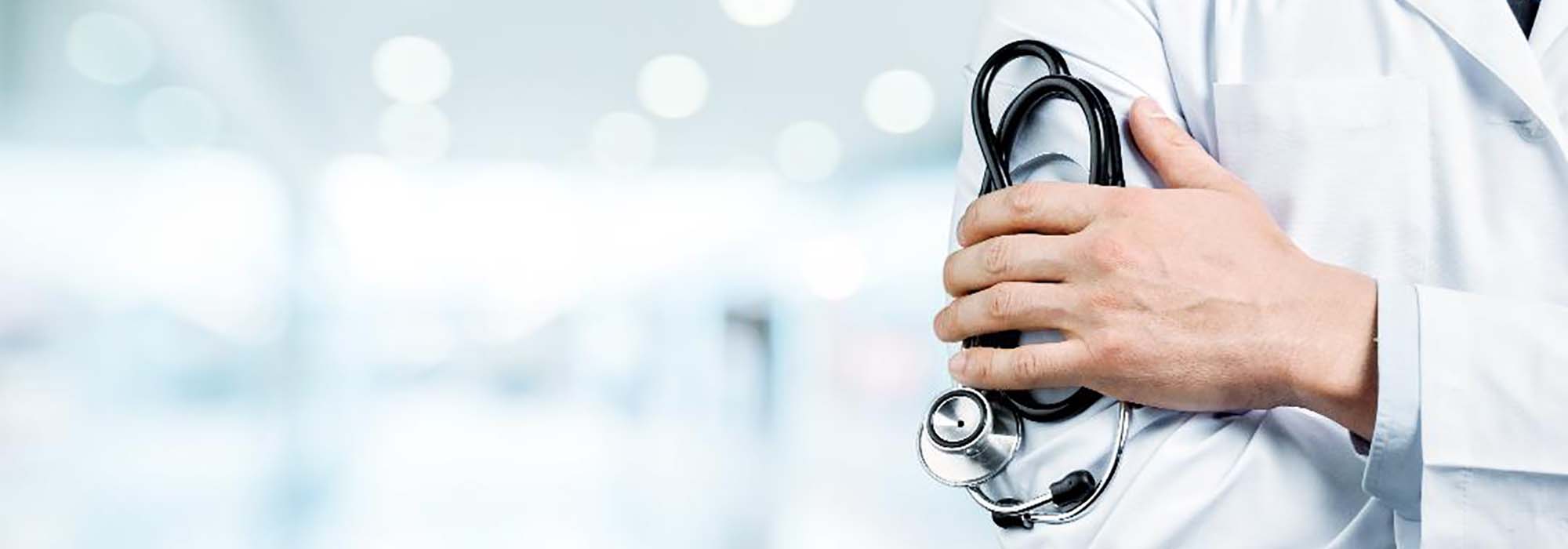 Doctor Holding Stethoscope